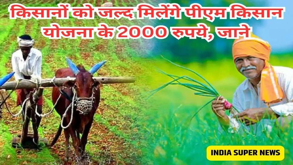 किसानों को जल्द मिलेंगे पीएम किसान योजना के 2000 रुपये, जाने 